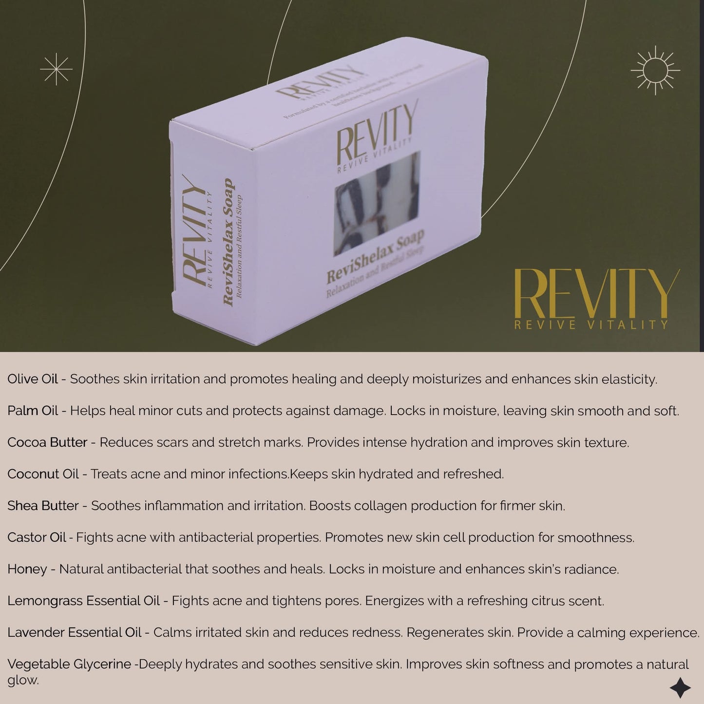 Savon ReviShelax 100g